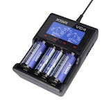 thumbnail of Xtar Smart-Charger VC4 für 4 x 18650 Li-Ion + Ni-MH Lader - 1er Pack