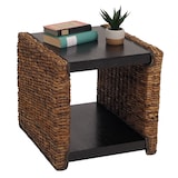 thumbnail of Beistelltisch Nachttisch Sitzhocker Lucca Rattan ~ Bananengeflecht