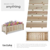 thumbnail of tectake Carré potager BLOMSTER 70 x 30 x 25 cm Marron