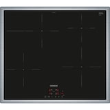 thumbnail of Siemens iQ300 EH645BFB6E Kochfeld Schwarz, Edelstahl Integriert 60 cm Zonen-Induktionskochfeld 4 Zone(n)