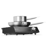 thumbnail of HENDI Set: Induktionskocher 3500W + Stielkasserolle + Bratpfanne,  Schwarz, 220-240V/3500W, 320x395x(H)95mm