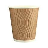thumbnail of MONOUSO - Copo de Cartão 9Oz/210 ml Rizado en Kraft  Ø8cm (25 Uds)