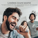 thumbnail of Microphone Bluetooth Karaoke Sans Fil Puissant Avec Réglages Audio Avancés Noir YONIS