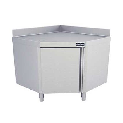 Mueble Neutro Angular 90º de Acero Inox Fondo 700 Distform