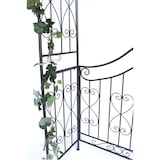 thumbnail of Rosenbogen mit Tor Pforte 131872 aus Metall Gartentor 282x160 cm Rankgerüst