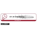 thumbnail of Antenna TV Logaritmica 32 elementi 425017