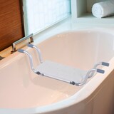 thumbnail of HOMCOM Sedile per Vasca Regolabile Alluminio e PE da Bagno