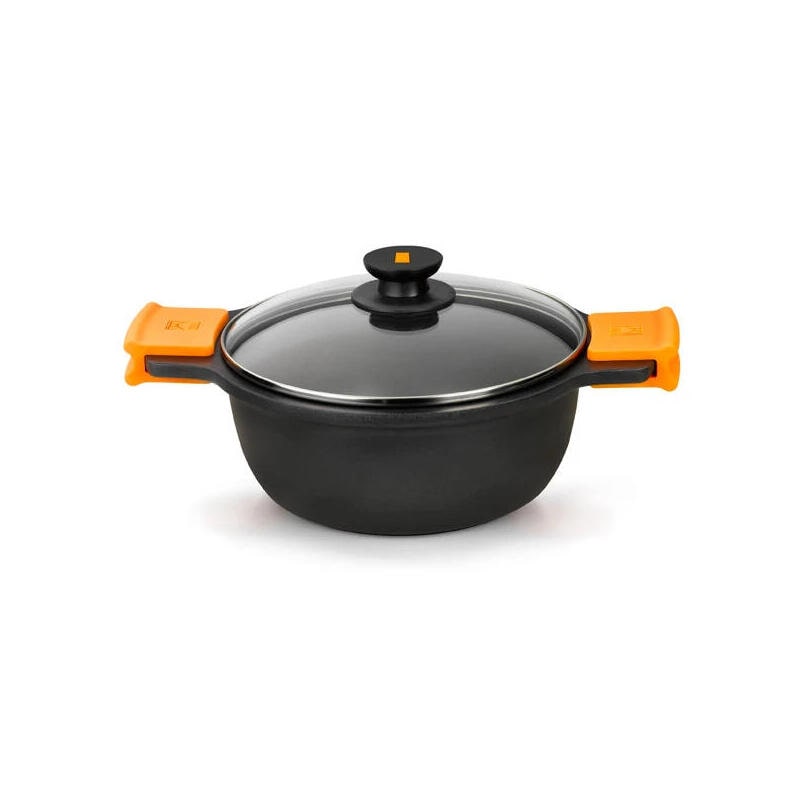 Bra Efficient A270328 Caçarola Ø28Cm Alumínio Fundido Adequado para Cozinhar por Indução