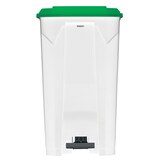 thumbnail of ROSSIGNOL Poubelle de tri 100L à pédale UTILO blanc/vert