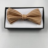 thumbnail of Fliege Nadelstreifen Fb. gold/braun : Nadelstreifen gold/braun : 100% Polyester 210 g/m² Fliegen