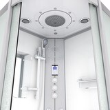 thumbnail of Dampfdusche Duschtempel Sauna Dusche Duschkabine D46-20M3 100x100 cm ohne 2K Scheiben Versiegelung