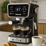 thumbnail of Macchina da Caffè Automatica Techwood TCA-1386EXN, Espresso e Capsule Nespresso® e Compatibili, 20 Bar con Cappuccinatore