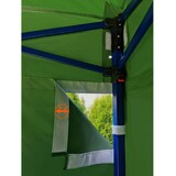 thumbnail of Faltpavillon Stahl 3x4,5m - mit 3 Wänden - Beige