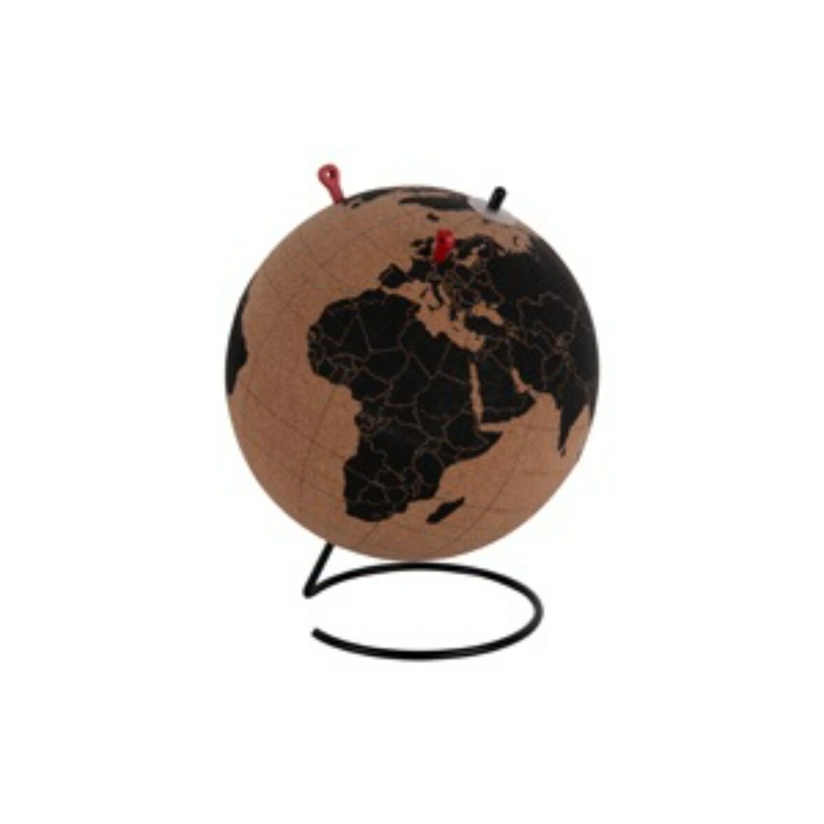 Globe terrestre en liège World 20 x 25 cm Pt'