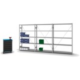 thumbnail of PROREGAL Fachbodenregal Stecksystem | Anbauregal | HxBxT 200x130x30cm | 5 Ebenen | Fachlast 200 kg | Einseitig nutzbar | Verzinkt