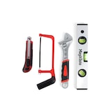 thumbnail of Mephisto Premium XXL Werkzeugkoffer / Werkzeugtrolley 131-teilig mit Chrom- Vanadium Werkzeug mit Bitaufsatzadpter, Elektrikerschraubendreher uvm.