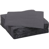 thumbnail of Vierkanten Papieren Servetten - Zwart