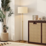 thumbnail of HOMCOM Lampada da Terra con Telecomando e Luminosità Regolabile, Oro