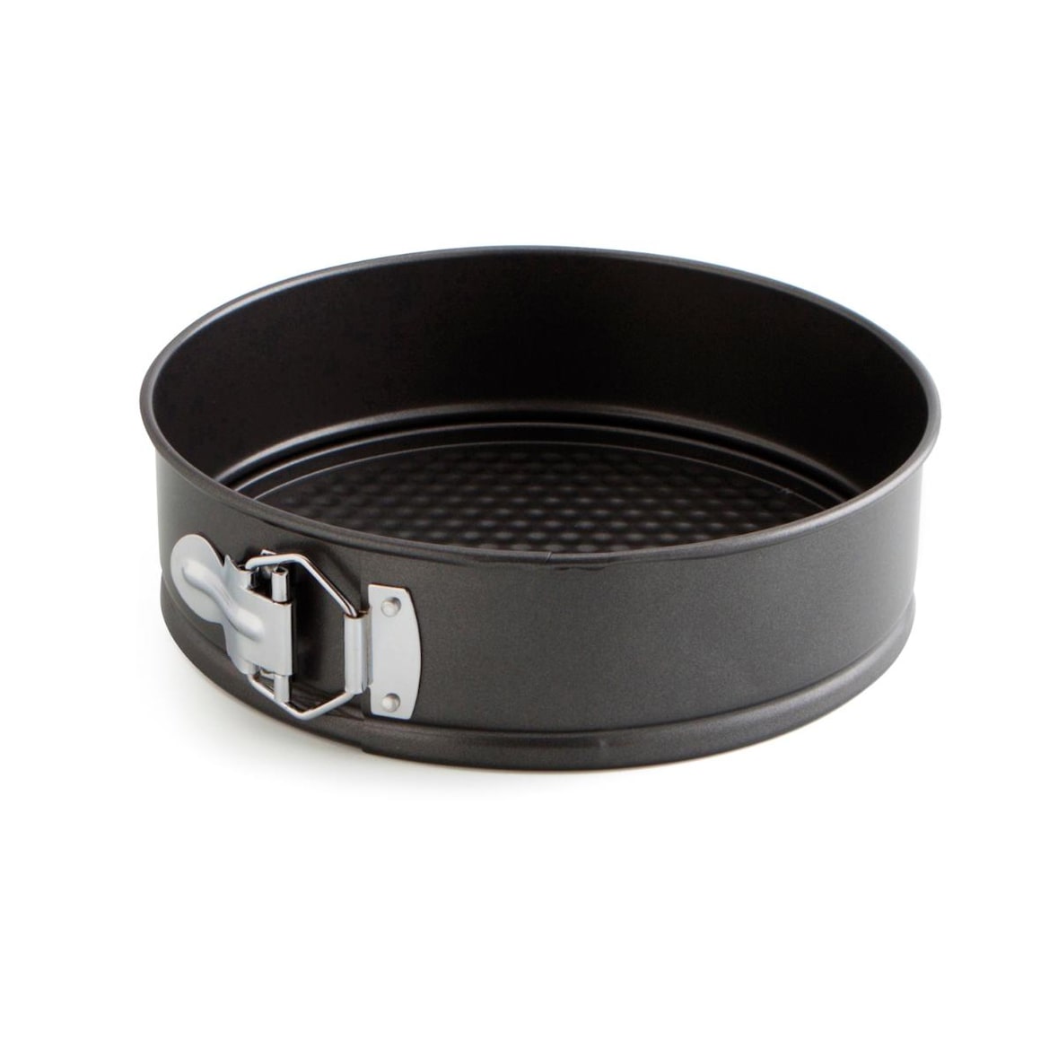 Quid Sweet Grey abnehmbare runde Form abnehmbar lackiertem Stahl 22cm schwarz.