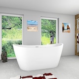 thumbnail of freistehende Badewanne Wanne F23 180x92cm Whirlpool Luft & Wasser
