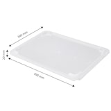 thumbnail of GILAC Couvercle pour Bac Plat - 2 L à 10 L - transparent - 8 L - Transparent G160341