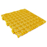 thumbnail of Lot de 100 dalles renforcées 33x33x2cm (Jaune) Revêtement de sol résistant à l'humidité pour pièces humides : garages, buanderies, cuisines