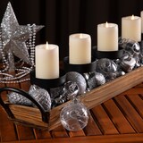 thumbnail of Casaria Weihnachtskugeln Christbaum Schmuck 102tlg. Silber