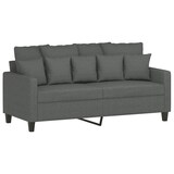 thumbnail of vidaXL 2-Sitzer-Sofa Dunkelgrau 140 cm Stoff
