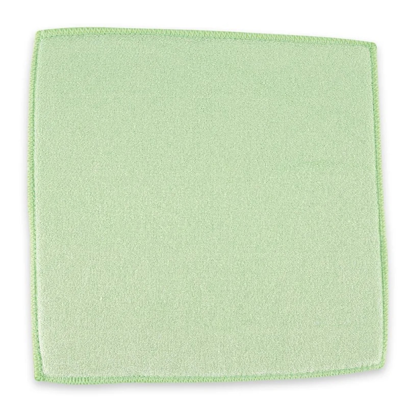 Schwammtücher nass und trocken einsetzbar aus Polyester/Polyamid Grün 10x10 Stück