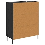 thumbnail of vidaXL Sideboard Schwarz Eichen-Optik 69,5 x 34 x 90 cm Holzwerkstoff