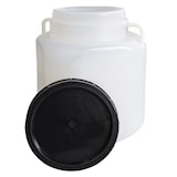thumbnail of plasteo® 40 Liter Schraubdeckelfass weiß Weithalsfass, Lebensmittelecht, BPA-Frei, Futtertonne Kunststofffass Deckelfass Regentonne Sauerkrautfass
