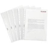 thumbnail of 1000 x FALKEN Prospekthüllen Klarsichthüllen DIN A4 transparent glasklar