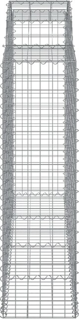 thumbnail of vidaXL Gabionen mit Hochbogen 4 Stk. 200x50x140/160cm Verzinktes Eisen