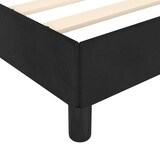 thumbnail of vidaXL Bettgestell Schwarz 90x200 cm Samt