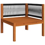 thumbnail of vidaXL Garten-Ecksofa mit Auflagen Massivholz Akazie