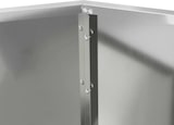 thumbnail of vidaXL Pflanzkübel Silber 100 x 100 x 80 cm Verzinkter Stahl