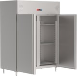thumbnail of Gasfrit – Kühlschrank mit 2 Türen, Edelstahl, 1480 x 830 x 2010 mm, mit Schloss, 1400 L