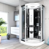 thumbnail of Komplettdusche Duschkabine Fertigdusche Dusche D58-03T1 80x80 cm ohne 2K Scheiben Versiegelung