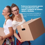 thumbnail of m-office Cinta Adhesiva, Cinta Adhesiva Marrón de Embalar, Rollo de Cinta para Embalaje de Cajas, Envíos y Mudanzas (3 und, 36mm x 120m)