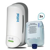 thumbnail of SET: Desinfektionsschaumspender Signature KOMPAKT MANUELL + 2 x Desinfektionsschaum UltraProtect, Rentokil INITIAL