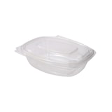 thumbnail of greenbox - rPET-Feinkostbehälter 750 ml, Klappdeckel, rechteckig, 224 St.