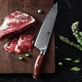 thumbnail of XinZuo - Juego de cuchillos Damasco de 7 piezas - Serie B27 Yi