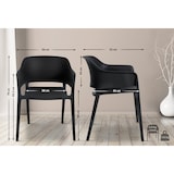 thumbnail of Set van 4 tuinstoelen Puebla zwart