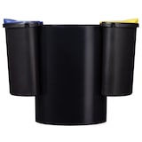 thumbnail of ROSSIGNOL Poubelle de tri 25L MODULTRI noir/bleu/jaune