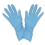 thumbnail of Gummihandschuhe, blau, super Qualität S 12er Pack