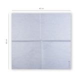 thumbnail of Bio Bamboo® - Luxus Einweg-Serviette, 40 x 40, Extrem weich, kompostierbar, Bambusviskose, Made in Italy, 600 Stück, hellgrau