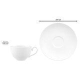 thumbnail of Villeroy & Boch Royal Kaffeetasse mit Untertasse 260 ml 6er Set - DS