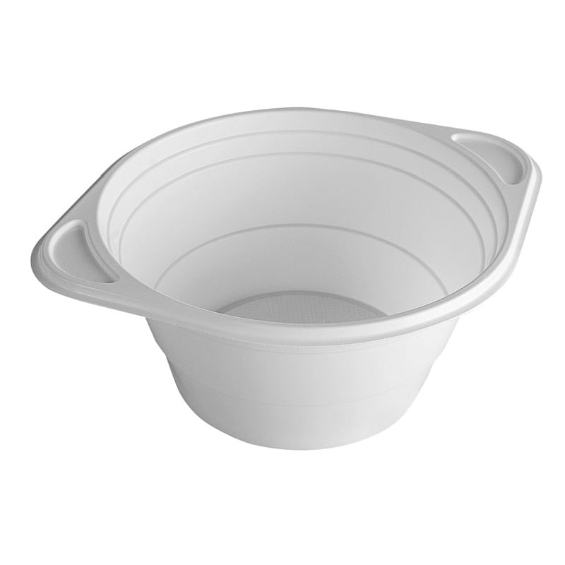 1000x Suppenterrinen mit Griffen PP 750 ml weiß
