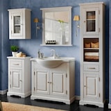 thumbnail of Mueble tocador 85cm blanco Romantic madera natural