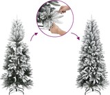 thumbnail of vidaXL Künstlicher Weihnachtsbaum Beschneit 120 cm PVC&PE